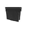 Toter 16 Gallon Slimline Rectangular Trash Can - Black SL016 - alternate 1